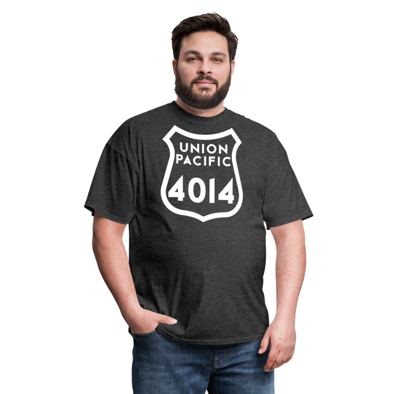 Union Pacific Big Boy 4014 Herald - Unisex Classic T-Shirt - heather black