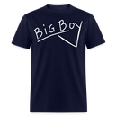 UP Big Boy Chalk Scrawl - Unisex Classic T-Shirt - navy