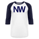 Norfolk & Western - Baseball T-Shirt - white/navy