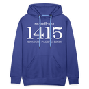 Missouri Pacific Lines Cab Info - Men’s Premium Hoodie - royal blue
