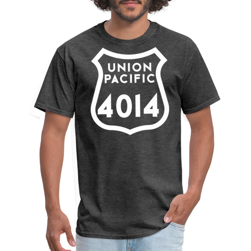 Union Pacific Big Boy 4014 Herald - Unisex Classic T-Shirt - heather black