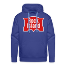 Rock Island Logo - Men’s Premium Hoodie - royal blue