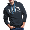 Missouri Pacific Lines Cab Info - Men’s Premium Hoodie - navy