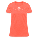 Pennsylvania Streamlined K4 Wings Herald - Women's T-Shirt - heather coral
