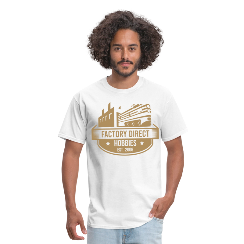 FDH LOGO Men's T-Shirt - white