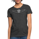 Pennsylvania Streamlined K4 Wings Herald - Women's T-Shirt - heather black