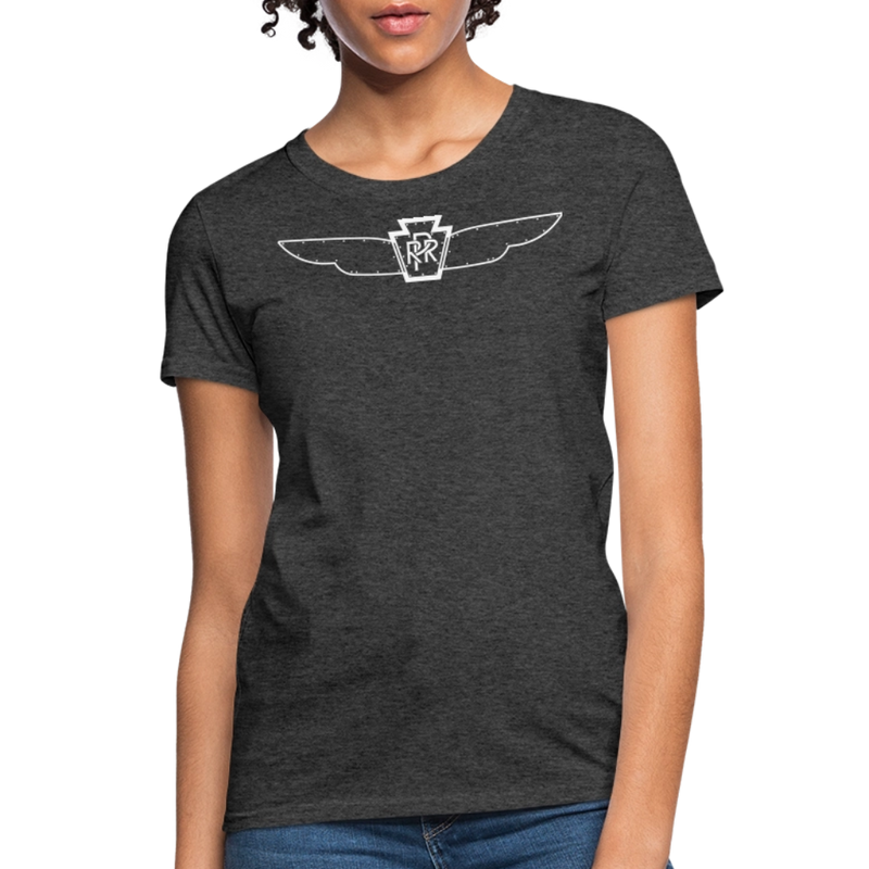 Pennsylvania Streamlined K4 Wings Herald - Women's T-Shirt - heather black