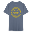Baldwin Locomotive Works Builder's Plate Burnham - Unisex Classic T-Shirt - denim