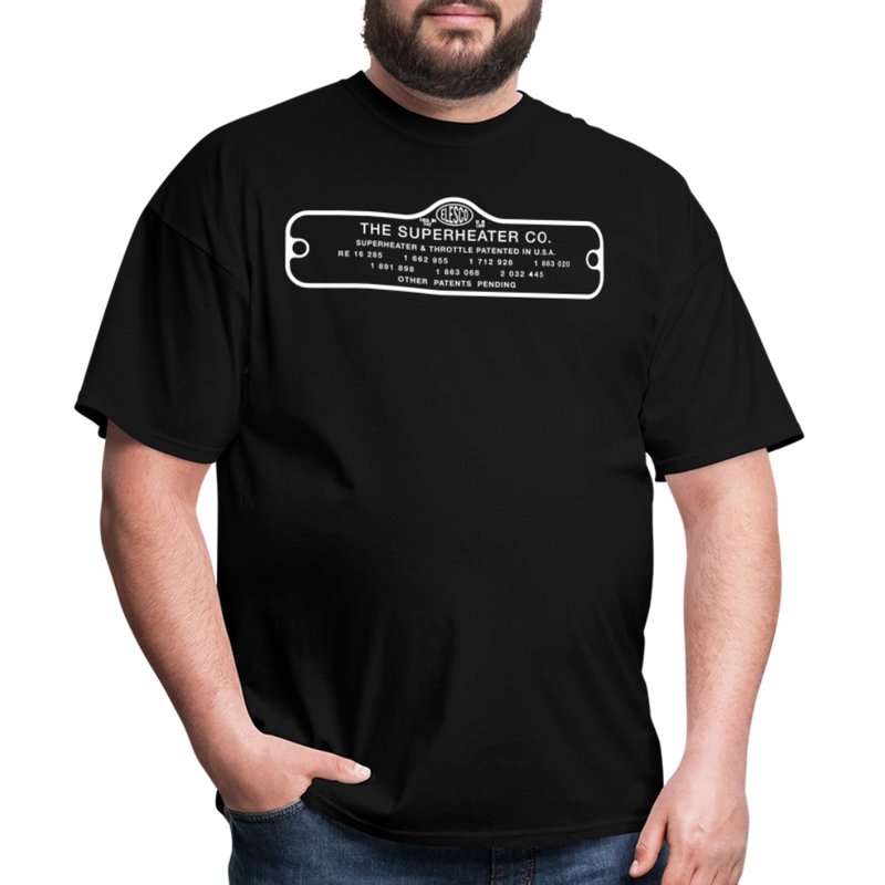 The Superheater Co Contoured - Unisex Classic T-Shirt - black