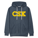 CSX - Men’s Premium Hoodie - heather denim