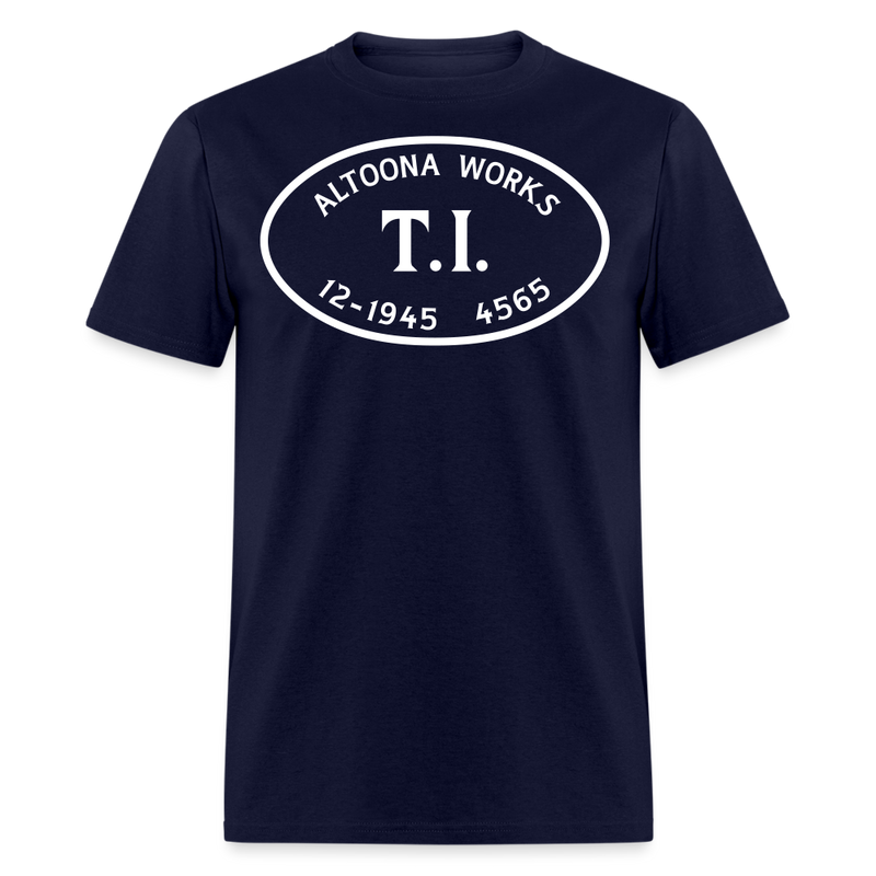 Altoona Works PRR T1 Builder's Plate - Unisex Classic T-Shirt - navy