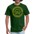 Baldwin Locomotive Works Builder's Plate Burnham - Unisex Classic T-Shirt - forest green