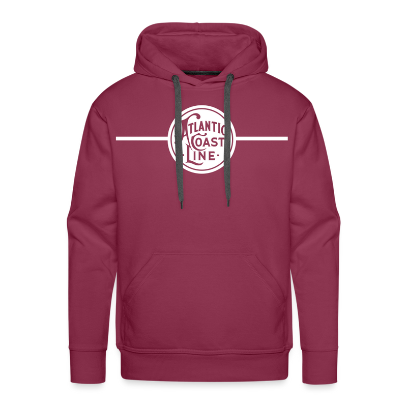 Atlantic Coast Line - Men’s Premium Hoodie - burgundy