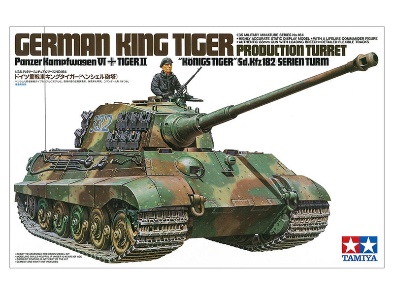 Tamiya 35164 King Tiger "Production Turret" 1:35