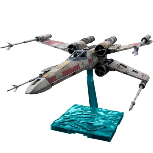 Bandai 2557090 Star Wars: Rise of Skywalker X-Wing Red5 Starfighter 1:72 Scale Model Kit