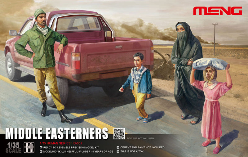 Meng-Model HS-001 MIDDLE EASTERNERS 1:35