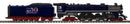 PREORDER MTH Premier O 20-30128-1 4-8-4 Steam Locomotive with Hi-Rail Wheels, USA 250th Semiquincentennial Coal