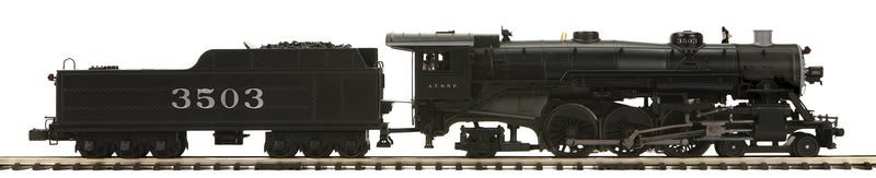 PREORDER MTH O 20-3974-1 Premier Line 4-6-2 USRA Heavy Pacific Locomotive, Atchison Topeka & Santa Fe (DCC and Sound)
