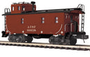 PREORDER MTH Premier O 20-91874 Offset Steel Caboose, Atchison Topeka & Santa Fe