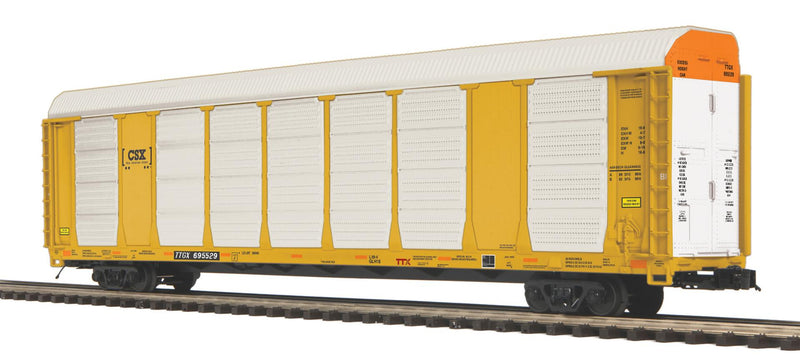 PREORDER MTH 20-95818 O Premier Corrugated Auto Carrier, CSX | 82.75