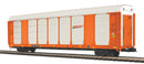 MTH 20-95819 O Premier Corrugated Auto Carrier, Burlington Northern Santa Fe | 82.75