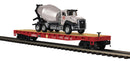 PREORDER MTH Premier O 20-95841 Flat Car with Cement Truck, Canadian Pacific