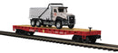 PREORDER MTH Premier O 20-95842 Flat Car with Dump Truck, Canadian Pacific