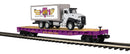 MTH Premier O 20-95861 Flat Car with 45th Anniversary Box Truck, MTH