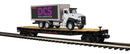 MTH Premier O 20-95864 Flat Car with DCS Logo Box Truck, MTH