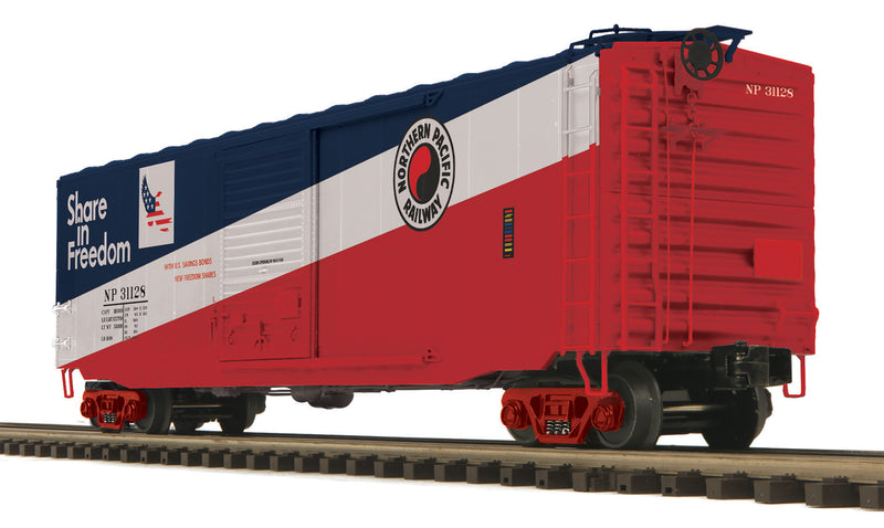 MTH Premier O 20-99381 50' Ps-1 Box Car with Youngstown Standard Door, Northern Pacific