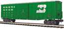 PREORDER MTH Premier O 20-99480 50' Waffle Boxcar, Burlington Northern
