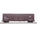 Atlas 20005873 FMC 5077 50' Double-Door Boxcar with Centered Doors - Ready to Run - Master(R) -- Union Pacific WP 38403 (Boxcar Red, white), HO Scale