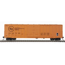 Atlas 20006199 FMC 5077 Single-Door Boxcar - Ready to Run -- Atlanta & St. Andrews Bay 7090 (orange, black), HO Scale