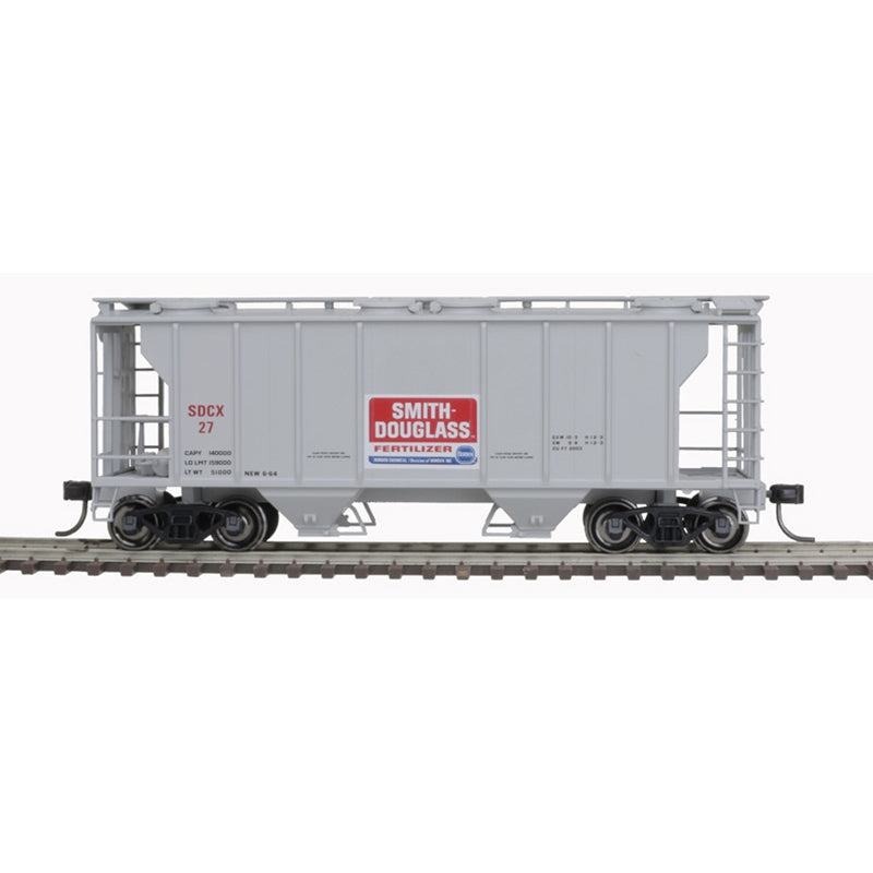 ATLAS 20006558 HO TM PS-2 COVERED HOPPER SDCX