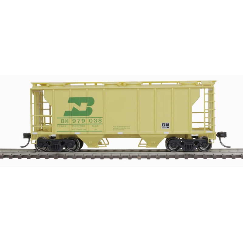 ATLAS 20006594 HO TM PS-2 COVERED HOPPER BN SCALE MONITOR CAR