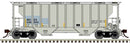 Atlas Master Line Plus HO 20007120 Portec 3000 Covered Hopper, Midwest Railcar