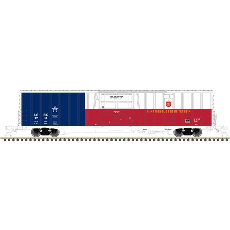 PREORDER Atlas 20007257 Class BX-177 62' Beer Boxcar - Ready to Run -- Lone Star