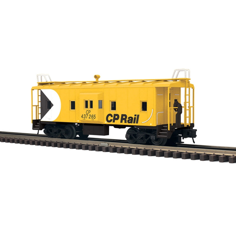 PREORDER Atlas 2001227 Bay Window Caboose - 3-Rail - Ready to Run - Trainman(R) -- Canadian Pacific (yellow, black, white, Multimark Logo), O