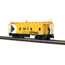 PREORDER Atlas 2001277 Bay Window Caboose - 2-Rail - Ready to Run - Trainman(R) -- Canadian Pacific (yellow, black, white, Multimark Logo), O
