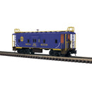 PREORDER Atlas 2001231 Bay Window Caboose - 3-Rail - Ready to Run - Trainman(R) -- Norfolk & Western (blue, yellow, Hamburger Logo), O