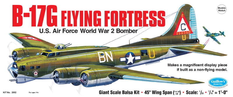 Guillow's 2002 B-17G Flying Fortress 45'