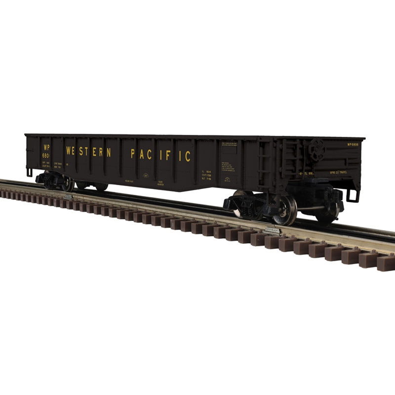 PREORDER Atlas O 2002176 52' 6" Gondola, 2-Rail, Trainman, Western Pacific