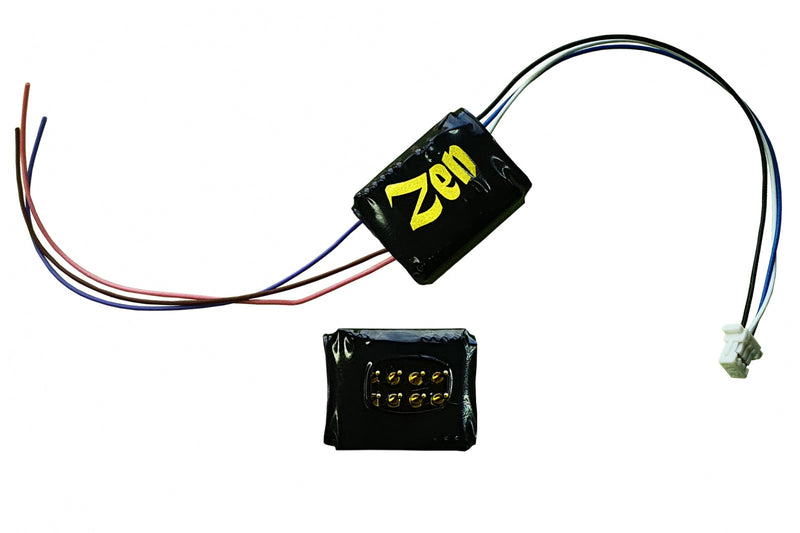DCC Concepts DCDZ360 Zen Black 4 Function Decoder, Universal