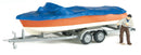 Preiser HO 33255 Motorboat with Cover on Trailer