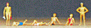 Preiser N 9071 Recreation & Sports, Bathers Standing