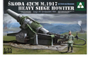 Takom 2018 Skoda 42cm M.1917 Heavy Siege Howitzer Siege Of Sevastopol 1942 (w/ Erich von Manstein) 1:35