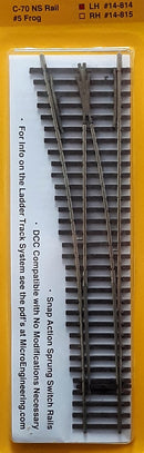 Micro Engineering HO 14-814 Ladder Track System Code 70