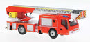 PREORDER Brekina HO 871073 2021 Magirus M32L-AS nB Fire Ladder Truck, Solingen Germany Fire Department | 40.79