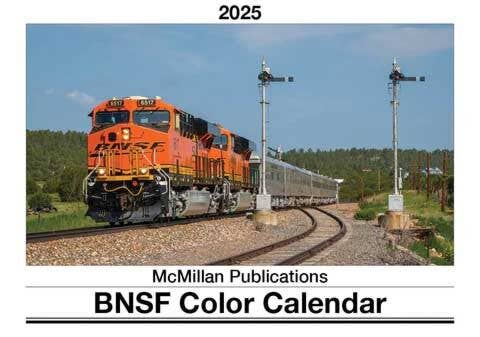 McMillan Publications BNSF25 2025 Calendar, Burlington Northern Santa Fe