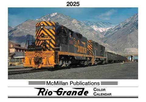 McMillan Publications RG25 2025 Calendar, Denver & Rio Grande Western